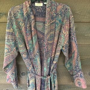 Vintage Victoria’s Secret silk robe